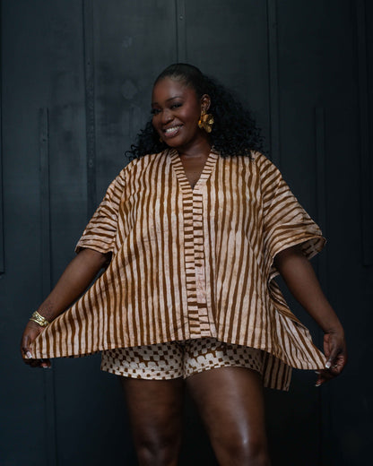 Adom - Classic (The original Classic Adom Bubu top with shorts — flowy & free)